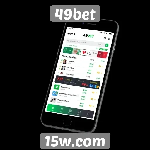 Funcionalidade do aplicativo móvel 49bet para apostas